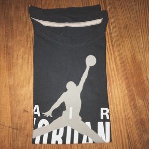 black air jordan t-shirt
